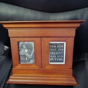 Our Past, Our Preset, Our Future Sliding Photo Frame